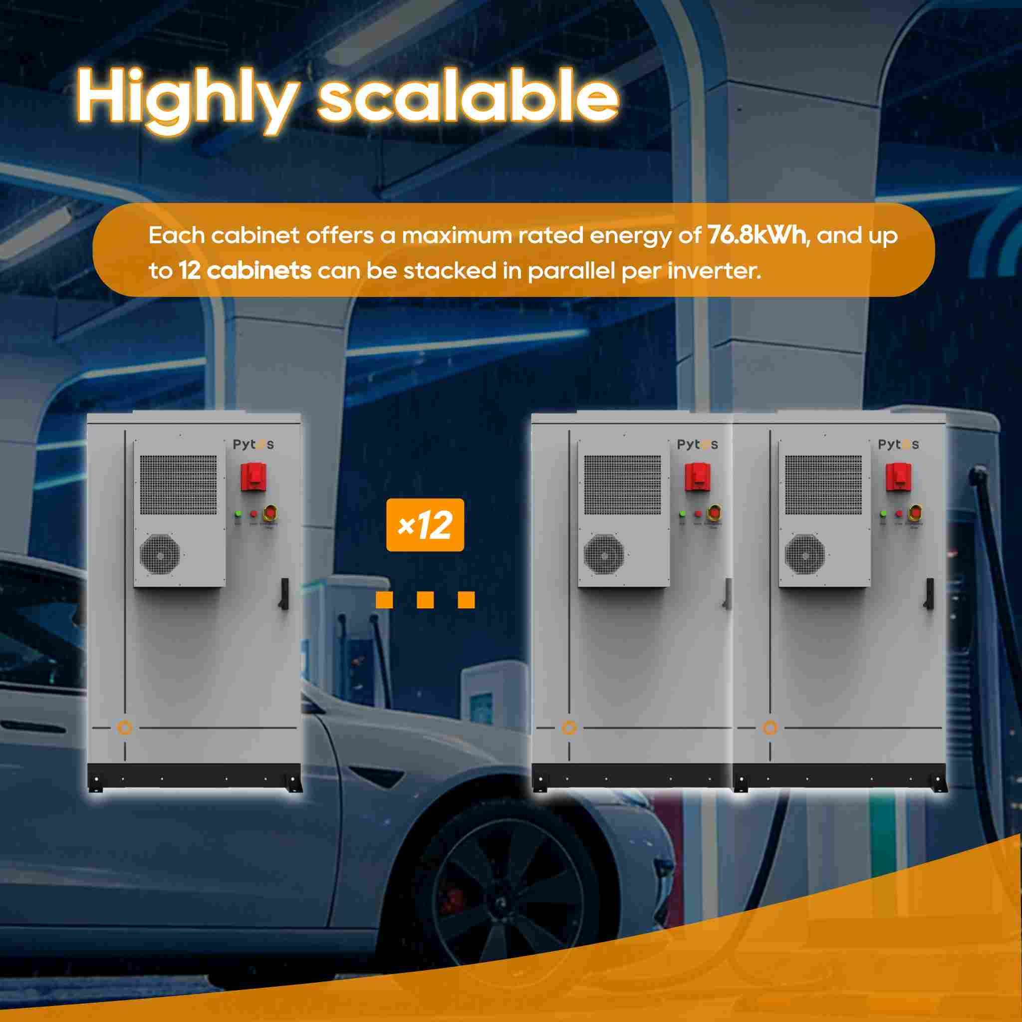 Inteligentny system monitorowania w systemie magazynowania energii wysokiego napięcia Pytes HV48100 SE